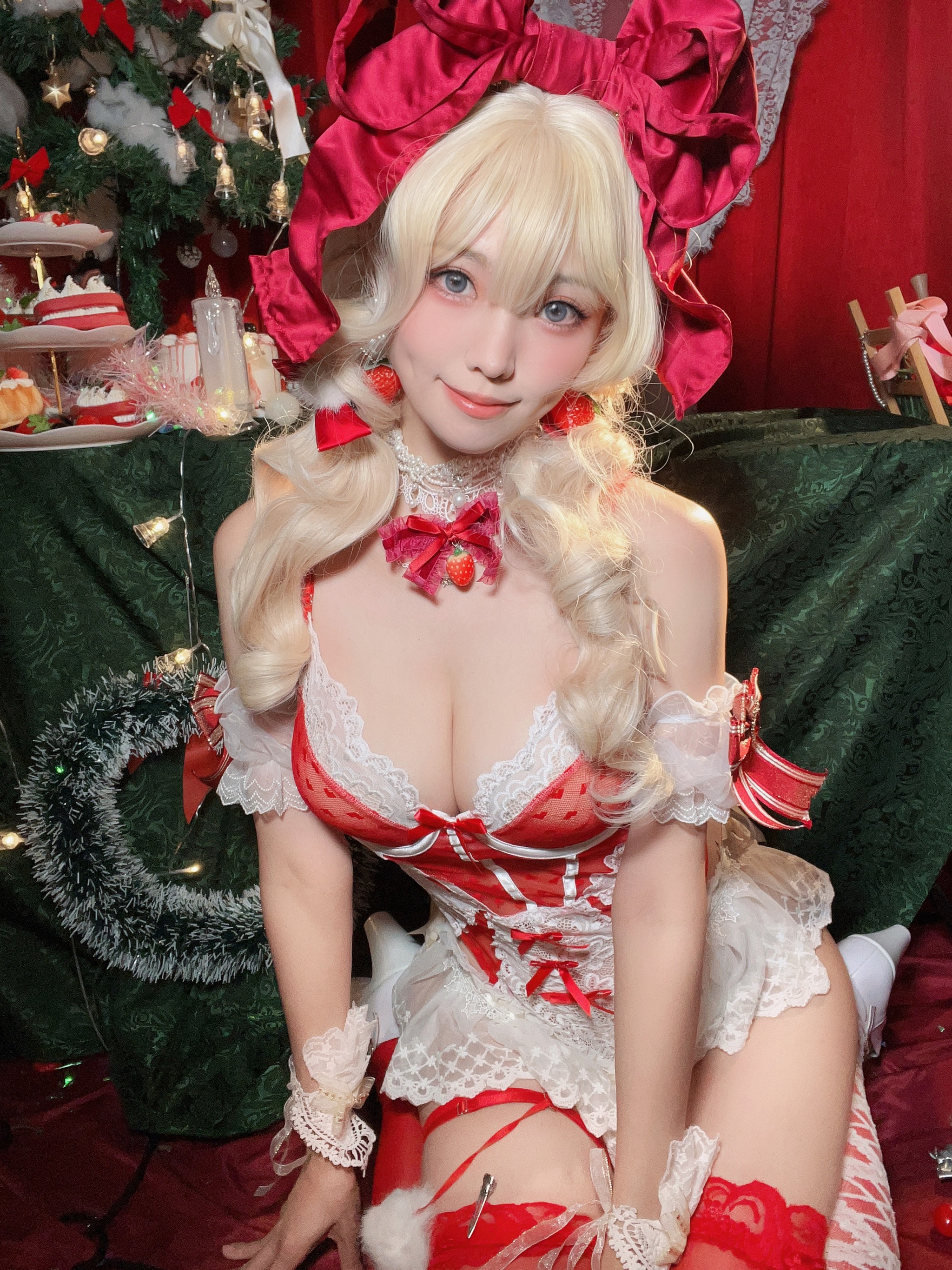 图片[1]-ElyEE子 – NO.118  草莓蛋糕少女[33P]-XikXak